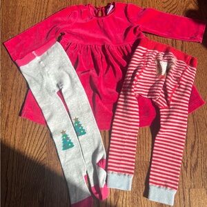 Baby Boden and Hanna Andersson Christmas Matching Set